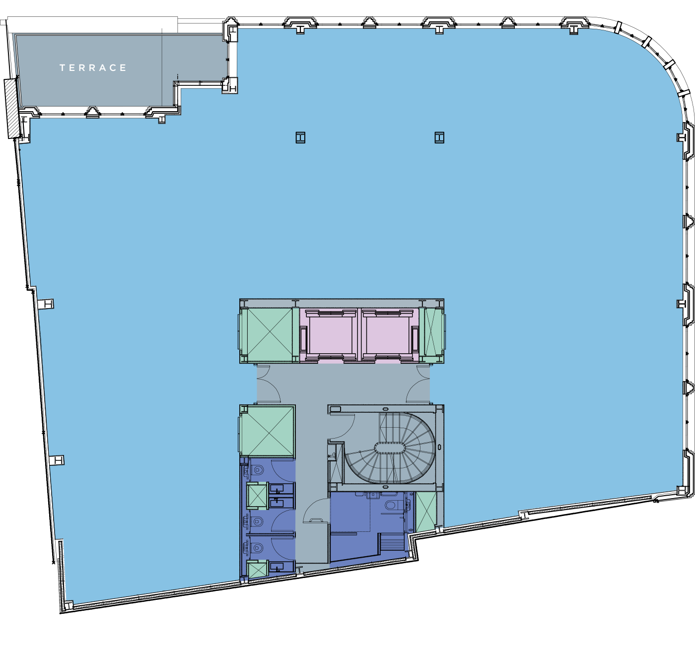 4th floor plan